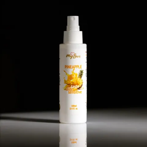 Интимный гель-лубрикант — MyLove Taste Slide Sensitive Pineapple, 100 мл