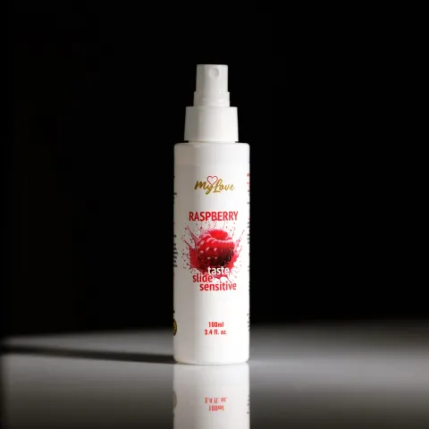 Інтимний гель-лубрикант - MyLove Taste-Slide Sensitive Raspberry, 100 мл