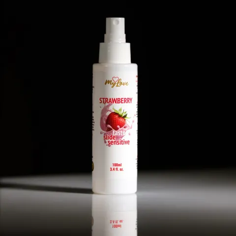 Интимный гель-лубрикант — MyLove Taste Slide Sensitive Strawberry, 100 мл