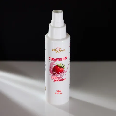 Интимный гель-лубрикант — MyLove Taste Slide Sensitive Strawberry, 100 мл
