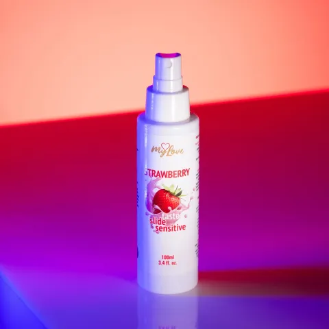 Интимный гель-лубрикант — MyLove Taste Slide Sensitive Strawberry, 100 мл