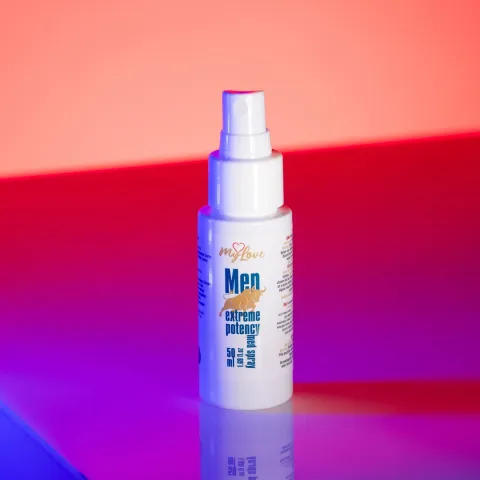 Інтимний спрей-лубрикант для чоловіків - MyLove Man Extreme Potency Med Spray, 50 мл