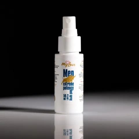 Інтимний спрей-лубрикант для чоловіків - MyLove Man Extreme Potency Med Spray, 50 мл