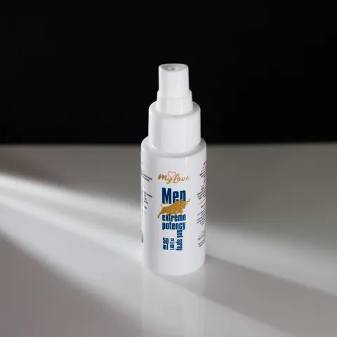 Інтимний спрей-лубрикант для чоловіків - MyLove Man Extreme Potency Med Spray, 50 мл
