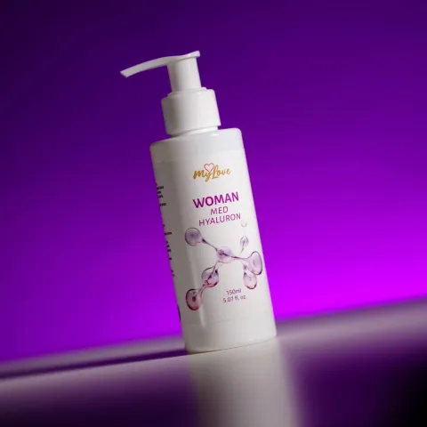 Интимный увлажняющий гель-лубрикант для женщин — MyLove Woman Med Hyaluron, 150 мл