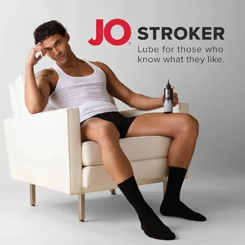 Смазка для мастурбации — System JO Stroker Lubricant 4 унции / 120 мл, черная