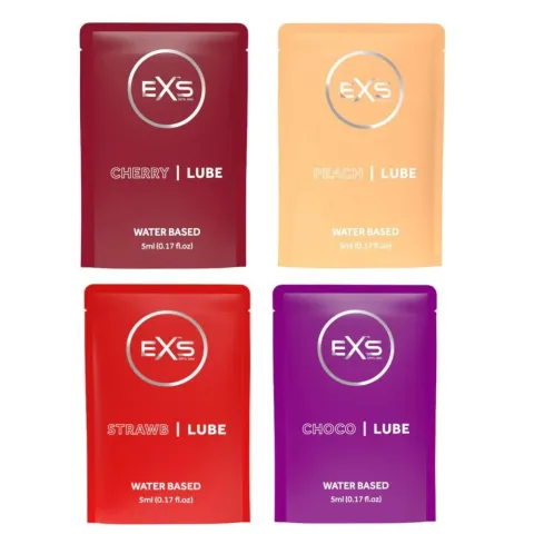 Лубрикант - EXS Flavoured Lube, 5 мл*100 шт.