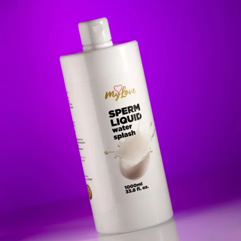 Лубрикант - MyLove Sperm Liquid Water Splash, 1000 мл