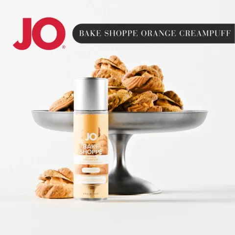 Смазка на водной основе JO Bake Shoppe — Orange Creampuff 60 мл, без сахара и парабенов