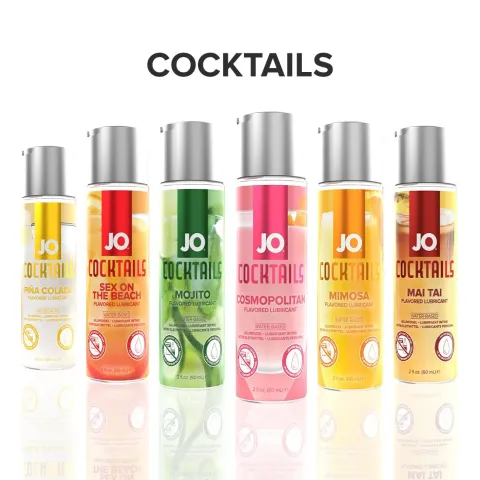Лубрикант на водній основі JO Cocktails — Mimosa без цукру, рослинний гліцерин (60 мл)