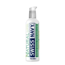 Смазка на водной основе Swiss Navy NATURAL All Natural, 237 мл, для чувствительной кожи