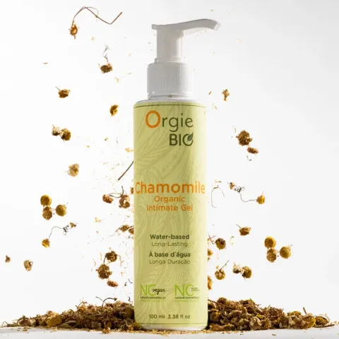 Смазка на водной основе Orgie – Bio Chamomile Organic Intimate Gel (100 мл), экстракт ромашки