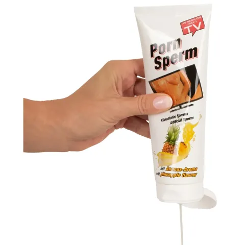 Смазка — Porn Sperm Pineapple, 250 мл
