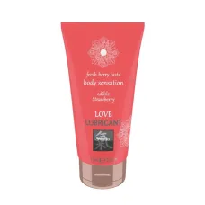 Лубрикант - Shiatsu Love lubricant edible Strawbarry
