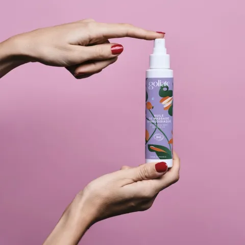 Массажное масло Goliate Huile De Massage Aphrodisiaque 100 мл, органическое, с согревающим эффектом