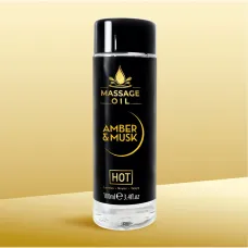 Масажна олія - Massage Oil Amber & Musk, 100 мл