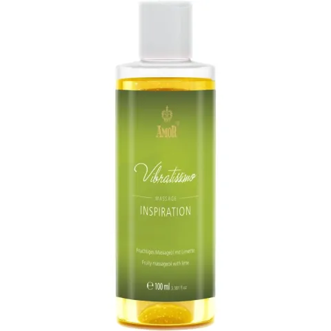 Массажное масло — Vibratissimo Massage Inspiration с ароматом лайма, 100 мл