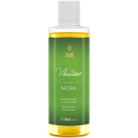 Массажное масло — Vibratissimo Massage Natural, с нейтральным ароматом, 100 мл