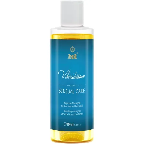 Массажное масло — Vibratissimo Massage Sensual Care, чувственный уход, 100 мл