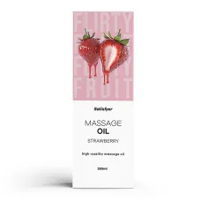 Масажна олійка - Satisfyer Massage Oil Strawberry, 250 мл