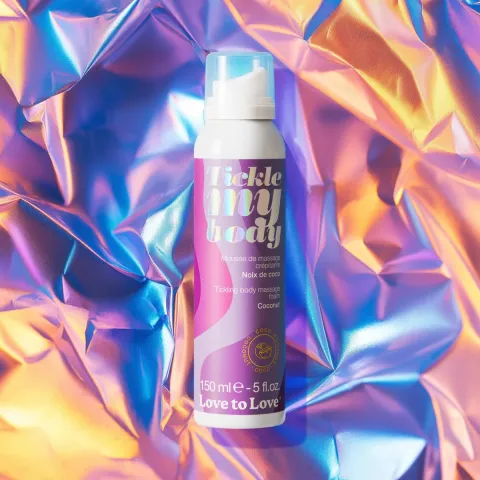Увлажняющая массажная пена Love To Love TICKLE MY BODY COCONUT (150 мл)