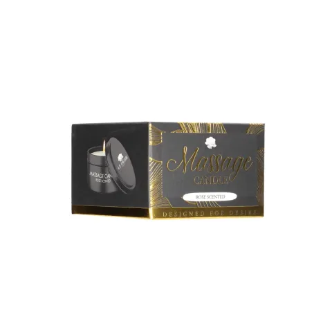 Массажная свеча — Le Desir Erotic Massage Candle с ароматом розы, 100 г