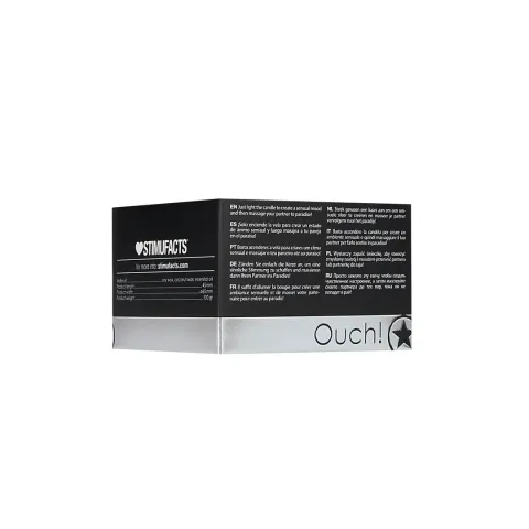 Масажна свічка - Ouch! Massage Candle Rose Scented, 100 г
