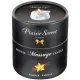 Масажна свічка - Plaisir Secrets Massage Candle Vanilla, 80 мл