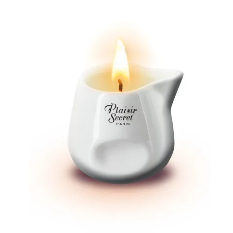 Масажна свічка - Plaisir Secrets Massage Candle Vanilla, 80 мл