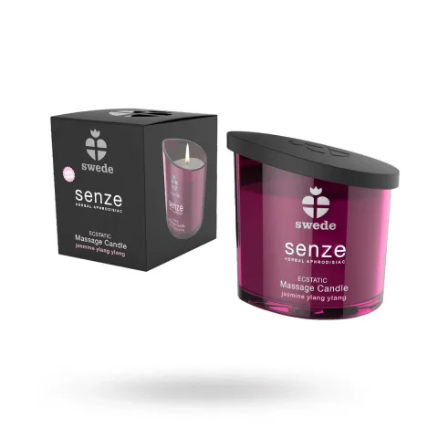 Массажная свеча — Swede Senze Ecstatic Jasmine Ylang Ylang, 50 мл
