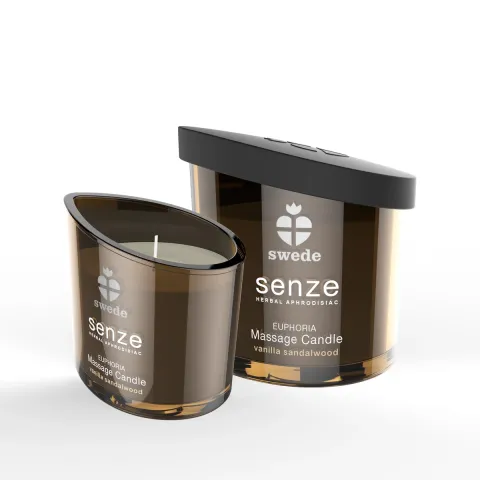 Массажная свеча — Swede Senze Euphoria Vanilla Sandalwood, 50 мл