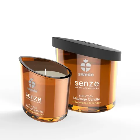 Массажная свеча — Swede Senze Seduction Clove Orange Lavender, 150 мл