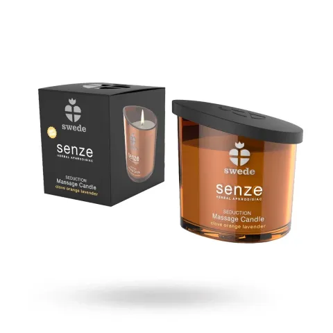 Массажная свеча — Swede Senze Seduction Clove Orange Lavender, 150 мл