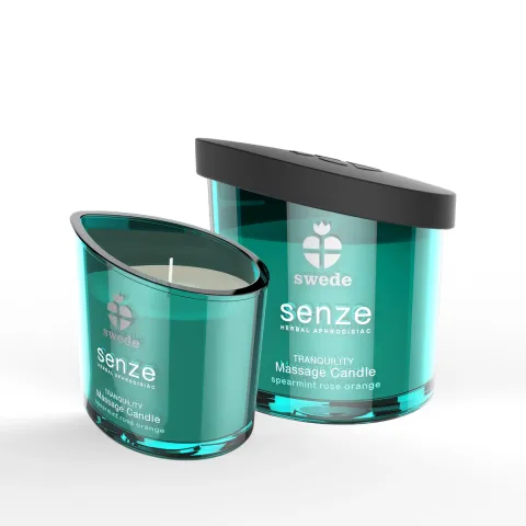 Массажная свеча — Swede Senze Tranquility Spearmint Rose Orange, 50 мл