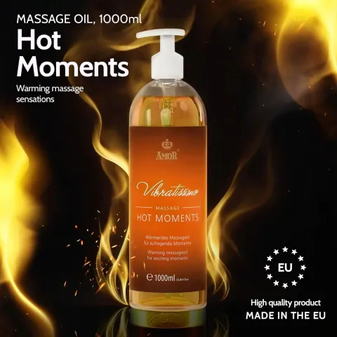 Массажное масло — Vibratissimo Hot Moments, 1000 мл