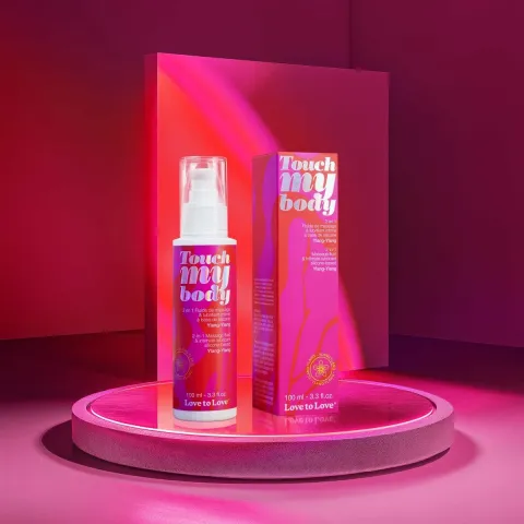 Массажный гель и смазка 2 в 1 Love To Love TOUCH MY BODY Ylang-Ylang (100 мл), увлажняющий