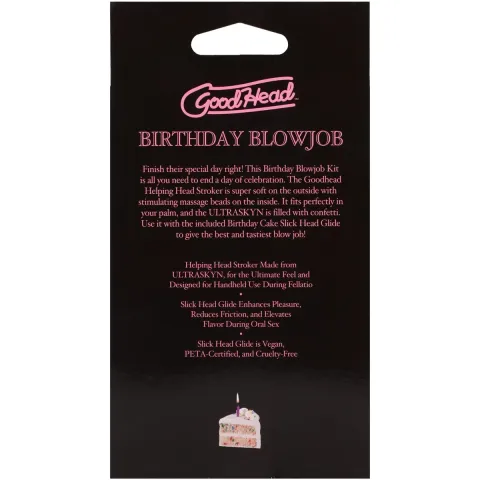 Набір для мінету Doc Johnson GoodHead Birthday Blowjob Kit