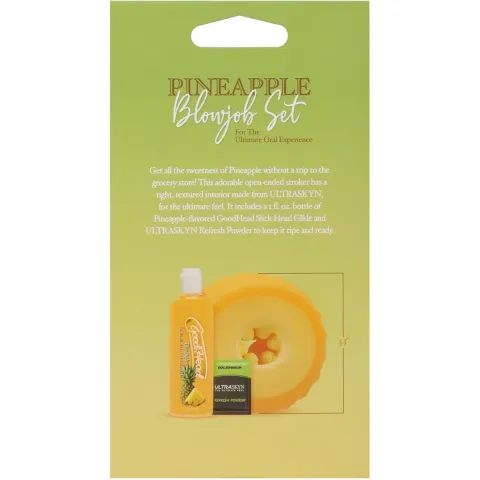 Набір для мінету Doc Johnson GoodHead Pineapple Blowjob Set