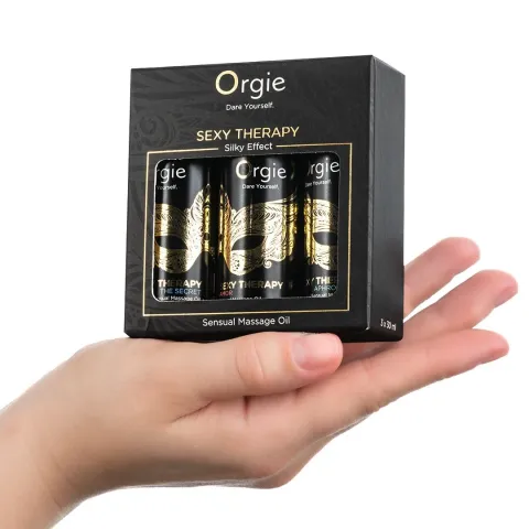 Набор массажных масел Orgie – Sexy Therapy Mini Size Collection (3×30 мл)
