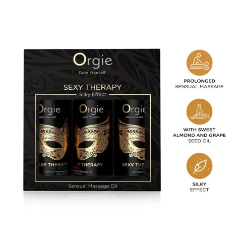 Набор массажных масел Orgie – Sexy Therapy Mini Size Collection (3×30 мл)