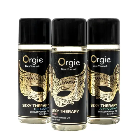Набор массажных масел Orgie – Sexy Therapy Mini Size Collection (3×30 мл)