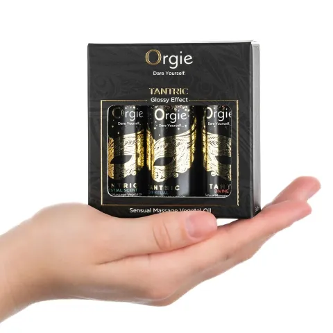 Набор масел для тантрического массажа Orgie – Tantric Mini Size Collection (3×30 мл), увлажнение