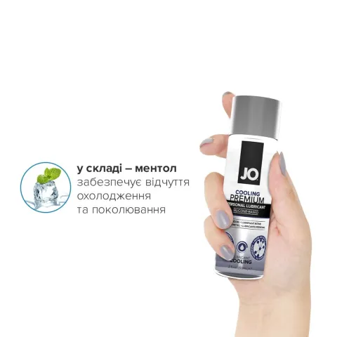 Охлаждающая смазка на силиконовой основе JO PREMIUM — COOLING (60 мл)