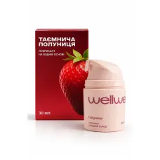 Оральный лубрикант WellWet со вкусом клубники, 30 мл