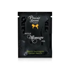Plaisirs Secrets Массажное масло с экзотическими фруктами (3 мл)