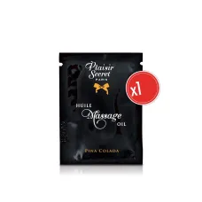 Масажна олія - Plaisir Secret Paris Huile Massage Oil Pina Colada, піна колада, 3 мл