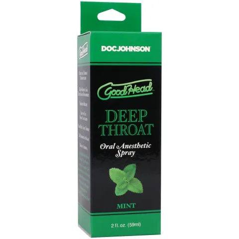 Спрей для минета Doc Johnson GoodHead DeepThroat Spray — Mystical Mint 59 мл для глубокого минета