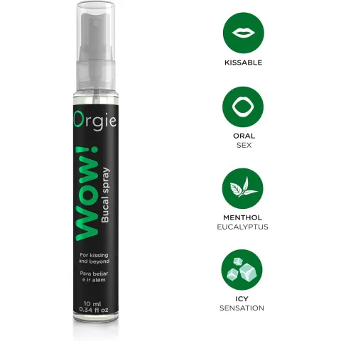 Лубрикант - Orgie Wow Blowjob Spray, 10 мл