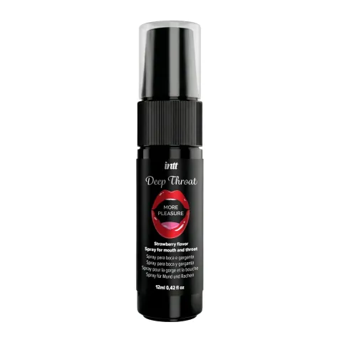 Спрей для глубокого минета — Intt Deep Throat Strawberry, 12 мл