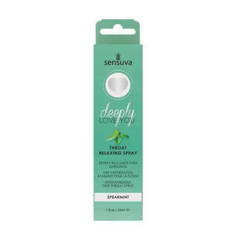 Спрей для минета Sensuva Deeply Love You Spearmint (29 мл), для глубокого минета